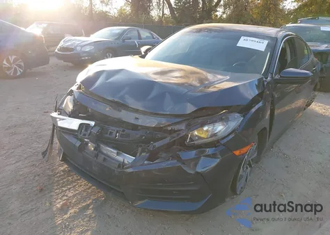 2018 Honda Civic Ex из США, поврежденный, VIN 2HGFC2F71JH548623